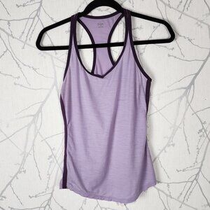 Icebreaker Lavender 96% Wool Stretch Racerback Tank